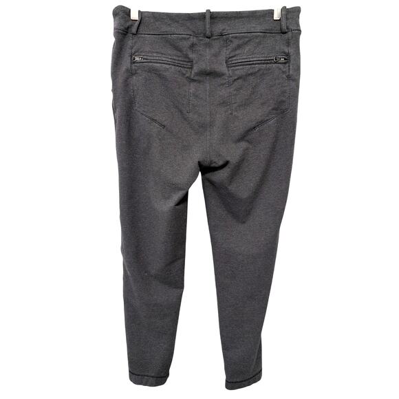 Lululemon Stress Less Pant Women 8* Heather Gray French Terry Pull On Jogger - Picture 2 of 11